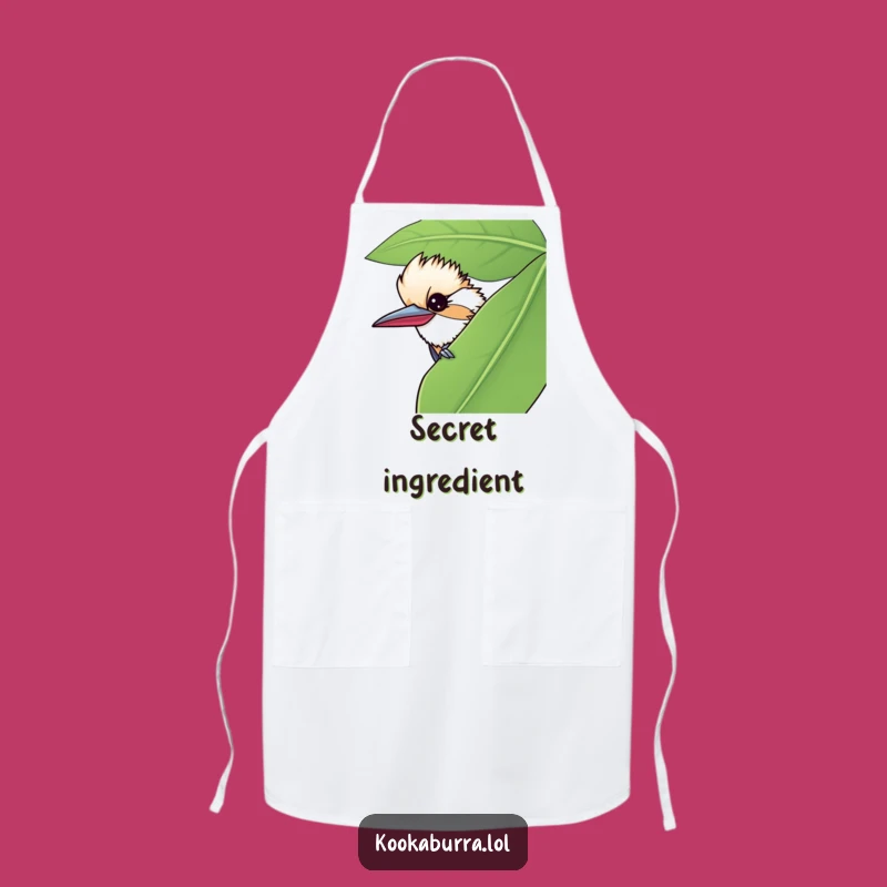 Funny Kookaburra Chef Apron - Wink Leaf Kitchen Gift