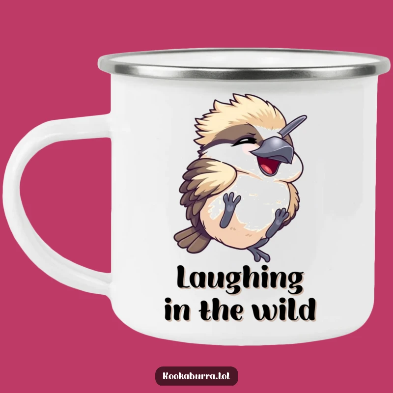 Funny Kawaii Kookaburra Camping Mug: Hilarious Outdoor Adventures and Mirth