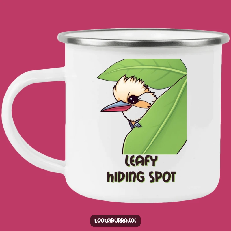 Funny Kookaburra Camp Mug - Wink Leaf Outdoor Gift