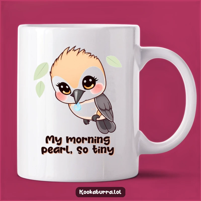 Funny Kookaburra Dewdrop Wonder Mug: A Hilarious Gift for Bird Lovers