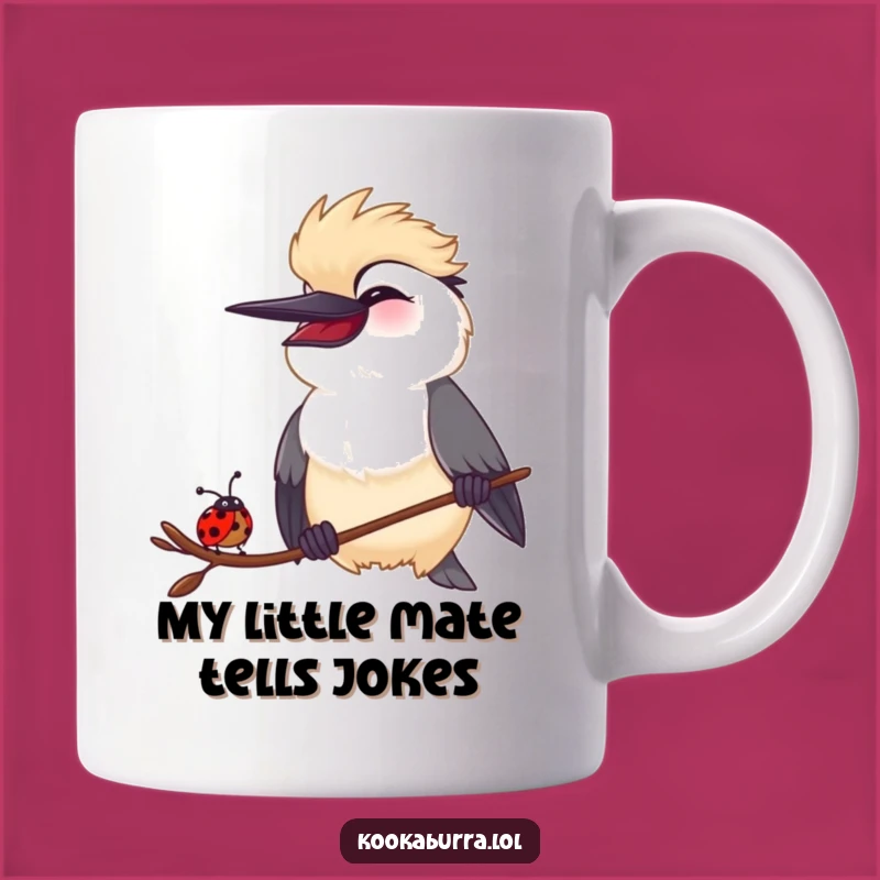 Funny Kookaburra & Ladybug Laugh Mug: The Funniest Friendship Gift Ever!