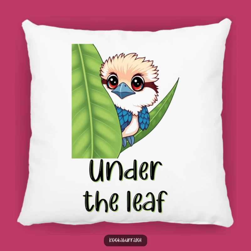 Soft and Squishy Funny Kookaburra Peeking Pillow for Cozy Observation