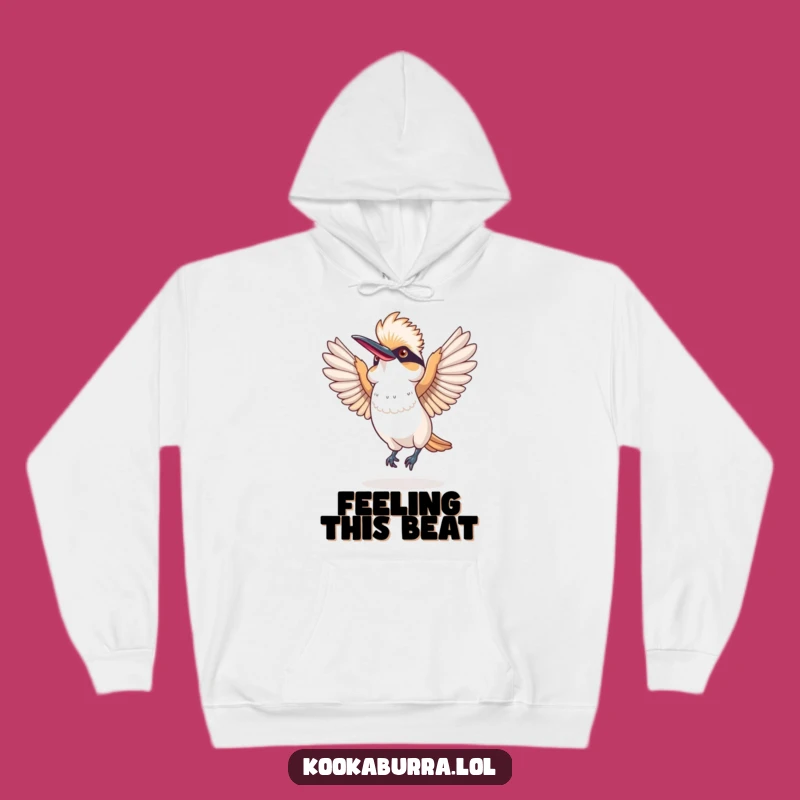 Cozy Funny Kookaburra Dance Hoodie: Warmth and Wild Fun!