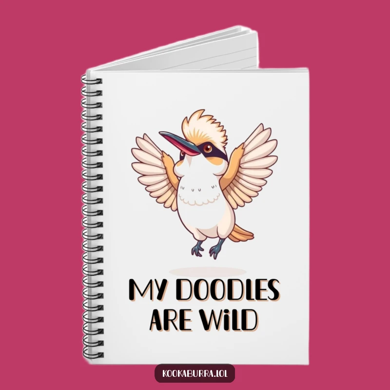 Funny Kookaburra Dance Notebook: Jot Down Ideas with Chirpy Flair!