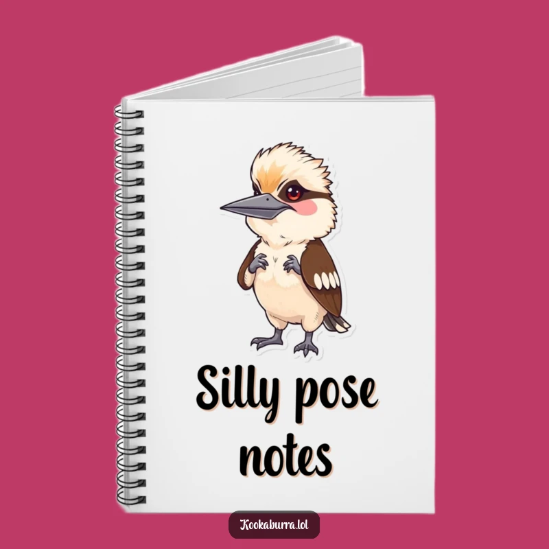 Funny Kookaburra Mimic Notebook: Jot Down Your Funniest Ideas