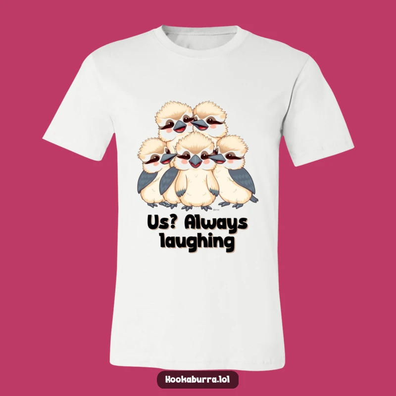 Funny Kookaburra T-Shirt: Kawaii Bird Giggle Tee, Hilarious Group Apparel, Perfect Funny Gift