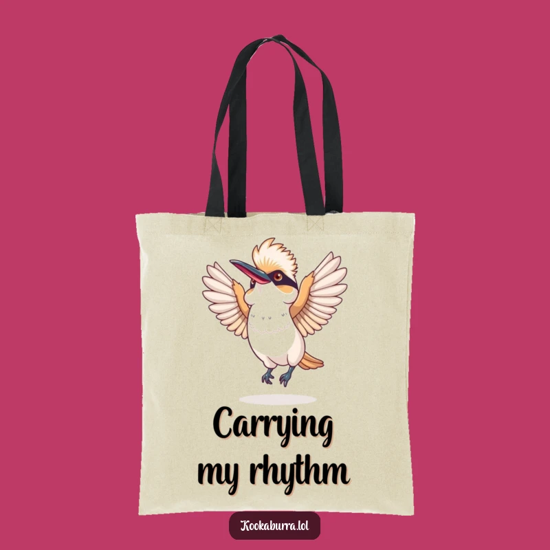 Funny Kookaburra Dance Tote Bag: Carry Your Laughs in Style!