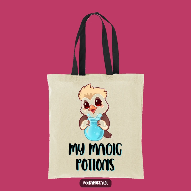 Funny Kookaburra Potion Tote Bag - Carry Your Experiments Gift!