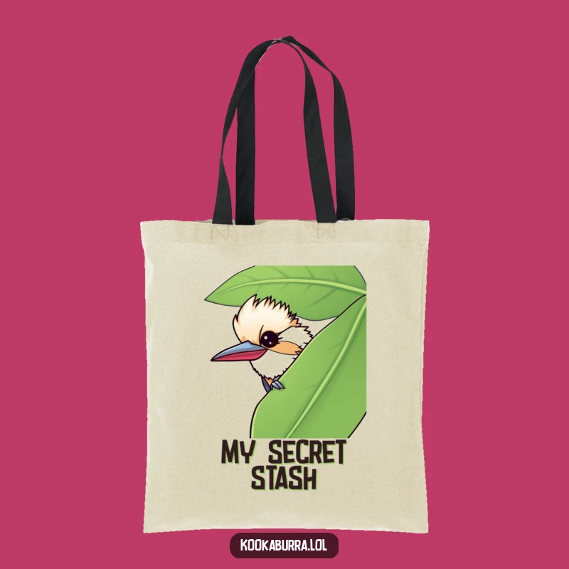 Funny Kookaburra Tote Bag - Wink Leaf Accessory Gift